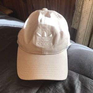 Light pink Adidas hat